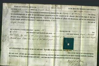 Deed by Married Women - Esther Marriott-Original Ancestry