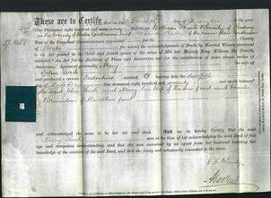 Deed by Married Women - Mary Leach-Original Ancestry