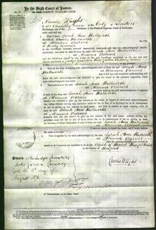 Court of Common Pleas - Sarah Ann Hallworth and Almina Baines-Original Ancestry