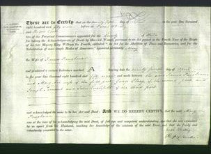 Deed by Married Women - Mary Pangbourn-Original Ancestry