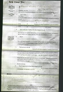 Court of Common Pleas- Catherine Firbank-Original Ancestry