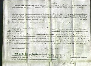 Deed by Married Women - Mary Newland-Original Ancestry