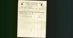 Bank Letterhead - County National Bank