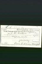 Wakefield, Massachusetts Payment Voucher - J W Mathews