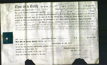 Deed by Married Women - Ellen Goodwin-Original Ancestry
