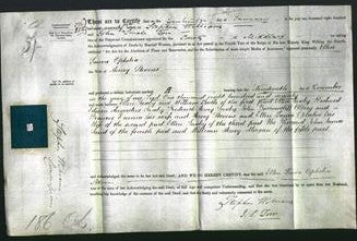 Deed by Married Women - Ellen Laura Ophelia Stevens-Original Ancestry
