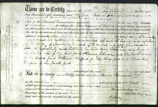 Deed by Married Women - Ann Maria Simmonds-Original Ancestry