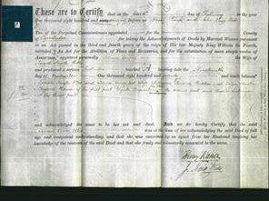 Deed by Married Women - Selina Ann Ellis-Original Ancestry