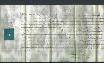 Deed by Married Women - Mary-Sophia Tomkys-Original Ancestry