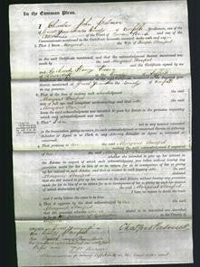 Court of Common Pleas - Margaret Stanford-Original Ancestry