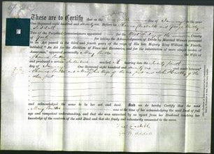 Deed by Married Women - Mary Poulton-Original Ancestry