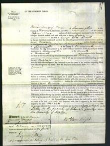 Court of Common Pleas - Maria Smith-Original Ancestry