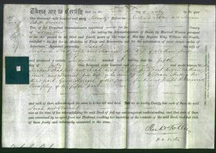 Deed by Married Women - Sarah Hadfield and Harriet Hull-Original Ancestry