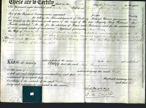 Deed by Married Women - Ann Worsey-Original Ancestry