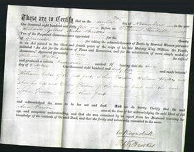 Deed by Married Women - Ann Walter-Original Ancestry