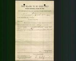 Bank Letterhead - Curwensville Bank