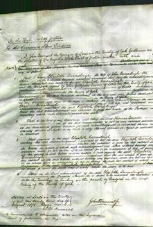 Court of Common Pleas - Elizabeth Barraclough-Original Ancestry