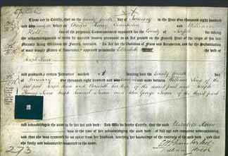 Deed by Married Women - Elizabeth Reeve-Original Ancestry