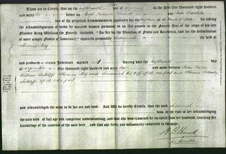 Deed by Married Women - Susannah Hey-Original Ancestry