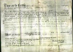 Deed by Married Women - Elizabeth Wilson-Original Ancestry