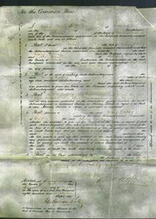 Court of Common Pleas - Mary Radley-Original Ancestry