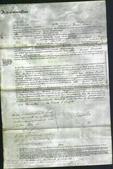 Court of Common Pleas - Frances Anne Mainwaring-Original Ancestry