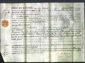 Deed by Married Women - Elizabeth Jane Broomfield-Original Ancestry