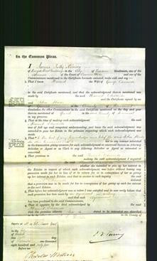 Court of Common Pleas - Harriet Edwards-Original Ancestry