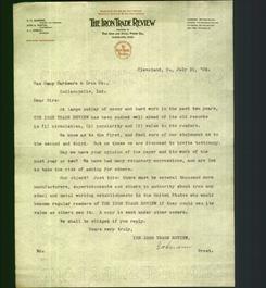 Letterhead - The Iron Trade Review