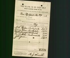 Bank Letterhead - Curwensville Bank