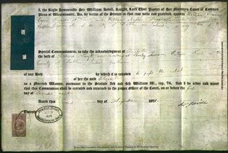 Appointment of Special Commissioners - William Brennan, William Nassau Diggs La Touche and William Cooper-Original Ancestry