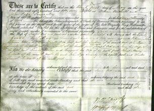 Deed by Married Women - Jane Ord-Original Ancestry