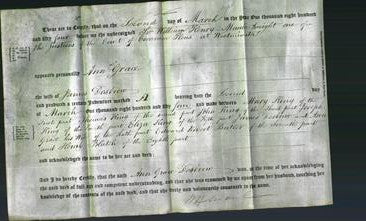 Deed by Married Women - Ann Grace Desbrow-Original Ancestry