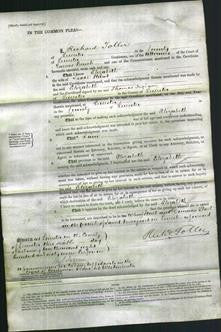 Court of Common Pleas - Elizabeth Hunt-Original Ancestry