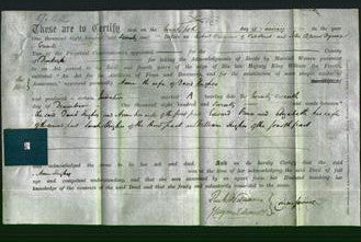 Deed by Married Women - Anne Hughes-Original Ancestry