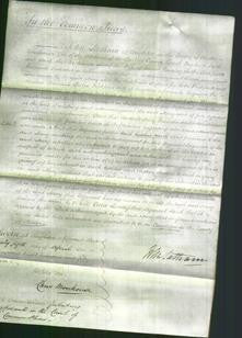 Court of Common Pleas - Mary Eardley-Original Ancestry