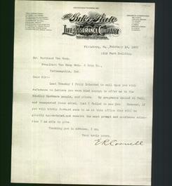 Letterhead - The Inter-State Life Assurance Company