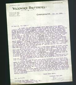 Letterhead - Wickwire Brothers