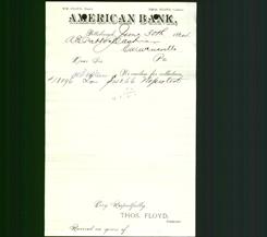 Bank Letterhead - American Bank