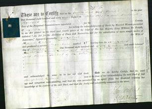 Deed by Married Women - Elizabeth Davies-Original Ancestry