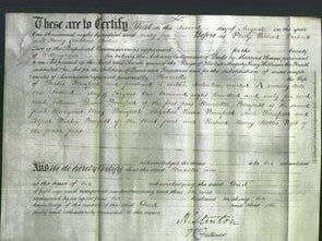 Deed by Married Women - Henrietta Bousfield-Original Ancestry