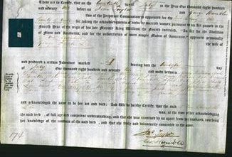 Deed by Married Women - Ann Elizabeth Lee-Original Ancestry