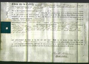 Deed by Married Women - Dorothy Blackshaw-Original Ancestry