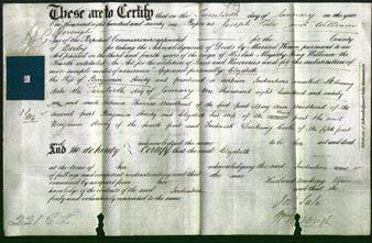 Deed by Married Women - Elizabeth Hardy-Original Ancestry