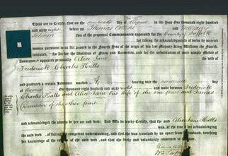 Deed by Married Women - Alice Jane Halls-Original Ancestry