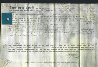 Deed by Married Women - Emily Peirson and Emily Kearsley-Original Ancestry