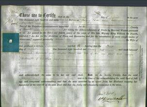 Deed by Married Women - Rhoda Ann Hollbrook-Original Ancestry