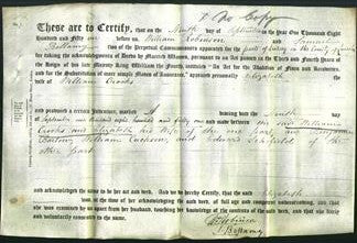 Deed by Married Women - Elizabeth Crooks-Original Ancestry