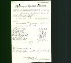 Bank Letterhead - Moshannon Banking Company