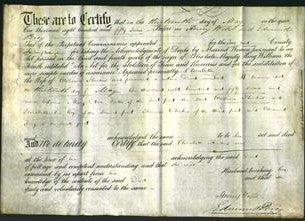 Deed by Married Women - Elizabeth Flinders-Original Ancestry